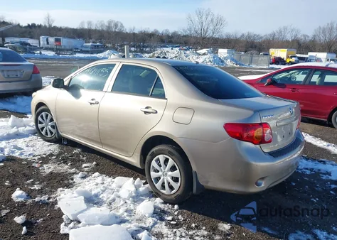 2010 Toyota Corolla Le z USA, uszkodzony, nr VIN 2T1BU4EE5AC378895